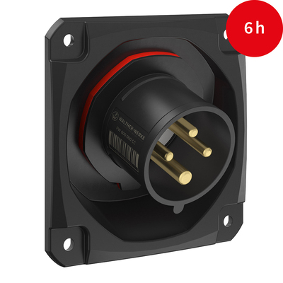 Walther Werke CEE NEO Anbaugerätestecker schräg 16A 4P 6h FW712406CC