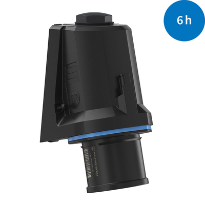 Walther Werke CEE NEO Wandgerätestecker schräg 32A 3P 6h FW730306SK