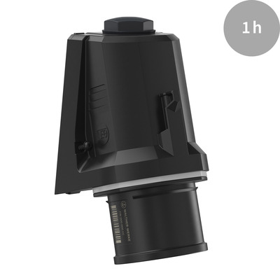 Walther Werke CEE NEO Wandgerätestecker schräg 32A 5P 1h FW730501CC