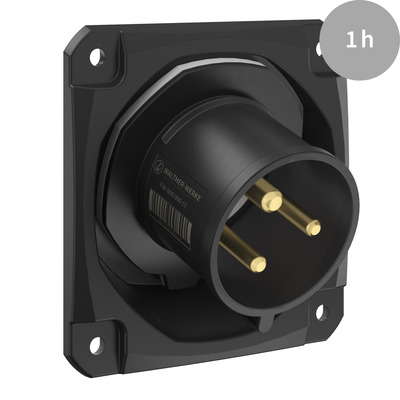 Walther Werke CEE NEO Anbaugerätestecker schräg 32A 3P 1h FW732301CC