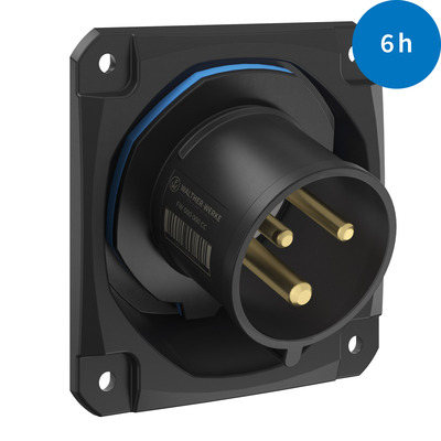 Walther Werke CEE NEO Anbaugerätestecker schräg 32A 3P 6h FW732306CC