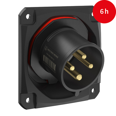 Walther Werke CEE NEO Anbaugerätestecker schräg 32A 4P 6h FW732406CC
