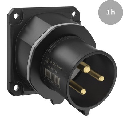 Walther Werke CEE NEO Anbaugerätestecker schräg 32A 3P 1h FW733301CC