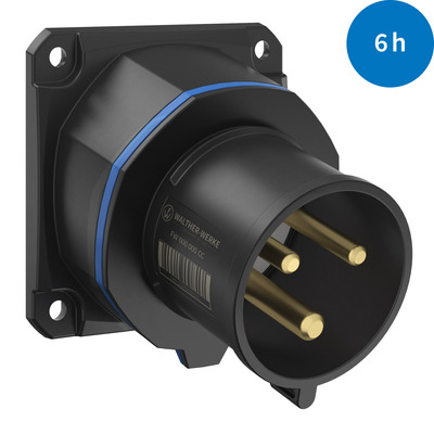 Walther Werke CEE NEO Anbaugerätestecker schräg 32A 3P 6h FW733306CC