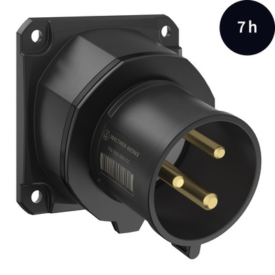 Walther Werke CEE NEO Anbaugerätestecker schräg 32A 3P 7h FW733307CC