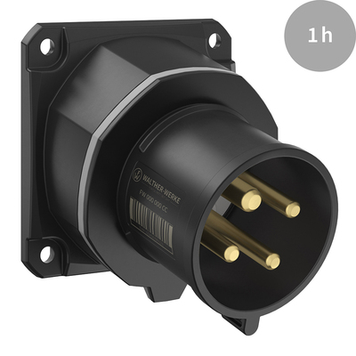 Walther Werke CEE NEO Anbaugerätestecker schräg 32A 4P 1h FW733401CC