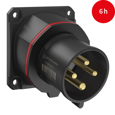Walther Werke CEE NEO Anbaugerätestecker schräg 32A 4P 6h FW733406CC