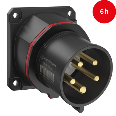Walther Werke CEE NEO Anbaugerätstecker schräg 32A 5P 6h FW733506PH