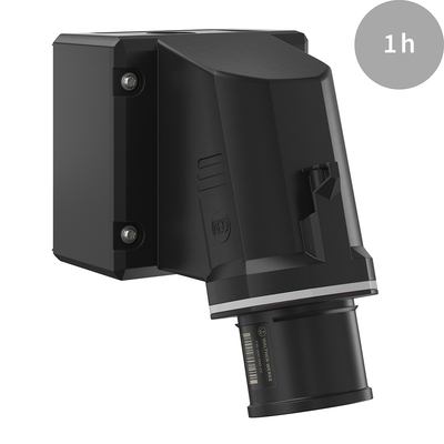 Walther Werke CEE NEO Wandgerätestecker schräg 32A 3P 1h FW734301CC