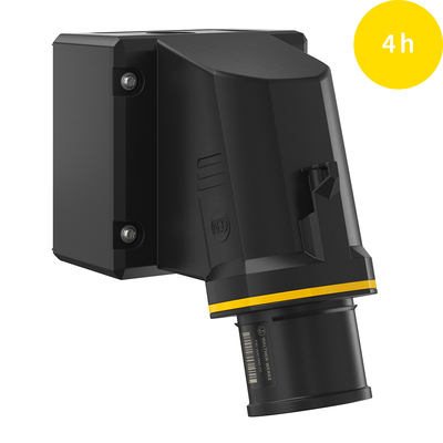Walther Werke CEE NEO Wandgerätestecker schräg 32A 3P 4h FW734304CC