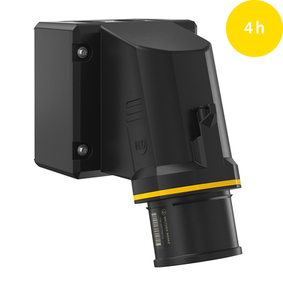Walther Werke CEE NEO Wandgerätestecker schräg 32A 5P 4h FW734504CC
