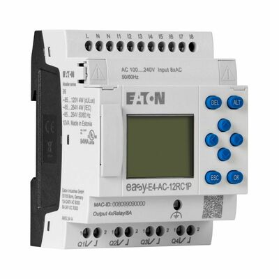 Eaton Steuerrelais Basisger. m. Display EASY-BOX-E4-AC1-IV
