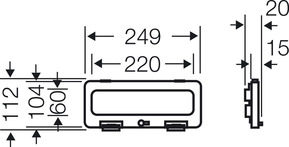 Hensel Klappdeckel Mi KL 12