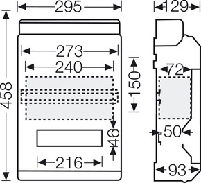 Hensel Automatengehäuse IP 65 KV 9220