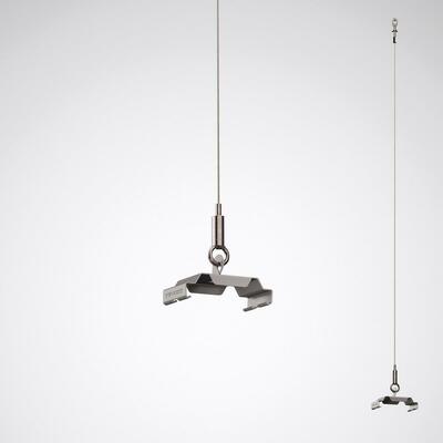 Trilux Seilaufhängung Aluminium A01SX/5000 078 03