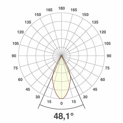 EVN Lichttechnik LED-Deckeneinbauleuchte 3000K 350mA IP44 P44030102 weiß