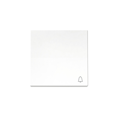 Elso Wippe mit Symbol Klingel für Exxact weiss WDE002022