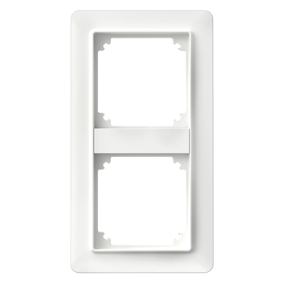 Elso Rahmen 2-fach Typ:Basic f.Exxact weiss WDE002402