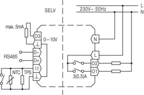 Alre-it BACnet Einzelraumregler 50x50, perlweiß KTRBUu217.456#09