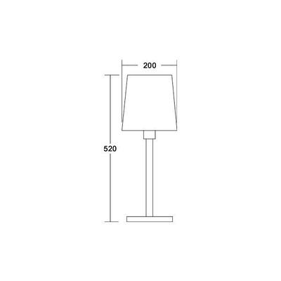 Brumberg Leuchten Tischleuchte 1xE27 max. 60W 58166150