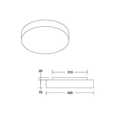 Brumberg Leuchten Anbauleuchte 3x E27 max. 60W 58213000