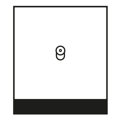 Jung Abdeckung 1-fach mit 1 Kipphebel KO AL 12-0 KO K 0