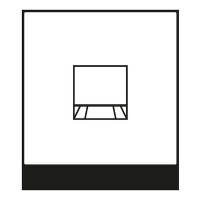 Jung Abdeckung 1-fach f.MJ WE AMP, Radiall AL 1969-1 WE D