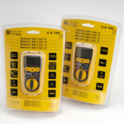 Chauvin Arnoux Taschen-Multimeter C.A 702