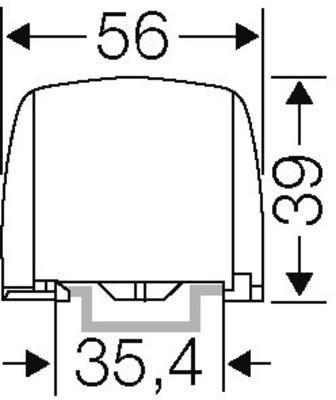 Hensel Hauptleiterabzweigklemme 3pol.,4x 1x25qmm KKL 34