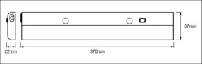 Ledvance LED-Unterbauleuchte 4000K LINEARLEDFLATECO840