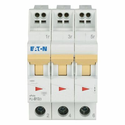 Eaton Leitungsschutzschalter B 13A, 3p Steckkl. PLI-B13/3