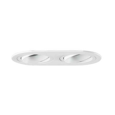 Brumberg Leuchten Einbaumodul oval strukturweiß 45022170