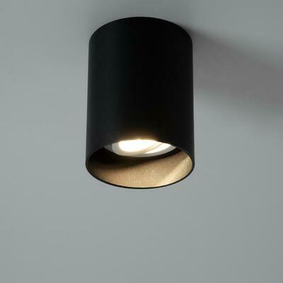 Brumberg Leuchten Anbaumodul rund strukturschwarz 45100560