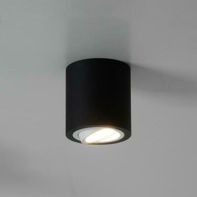 Brumberg Leuchten Anbaumodul rund strukturschwarz 45106560