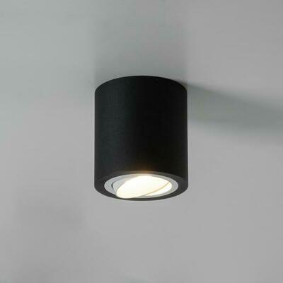 Brumberg Leuchten Anbaumodul rund strukturschwarz 45108560