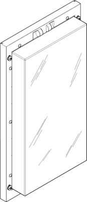 ABN Abdeckplatte 250x450mm 1FB/3RE FAS13PLHN