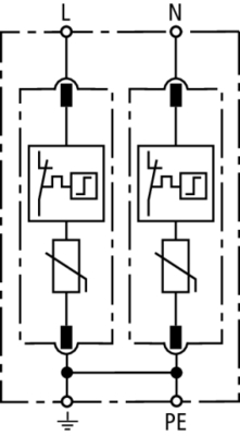 DEHN ÜS-Ableiter DEHNguard DG M TN 275