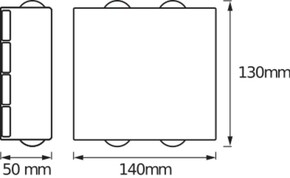 Ledvance Wandleuchte ENDURA#4058075205543