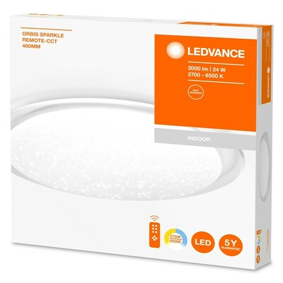 Ledvance LED-Deckenleuchte CCT ORBIS #4058075633179