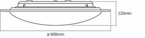 Ledvance LED-Deckenleuchte CCT ORBIS #4058075633193