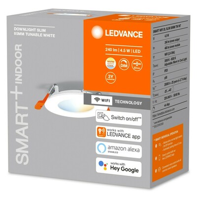 Ledvance LED-Downlight WiFi, TW SMART+#4058075573239