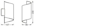 Ledvance LED-Wandleuchte WiFi SMART+#4058075574151