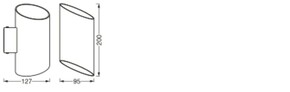 Ledvance LED-Wandleuchte WiFi SMART+#4058075574175