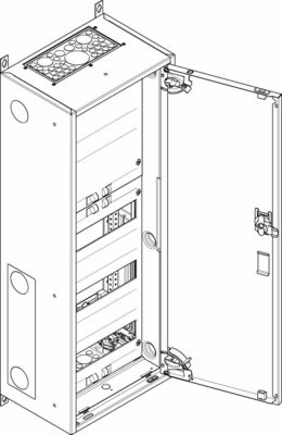 ABN Wandgehäuse IP43 SK2 S15RK032