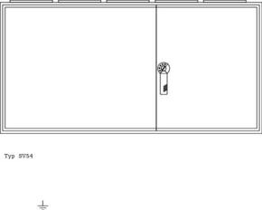 ABN Wandgehäuse geerdet IP43 SV54