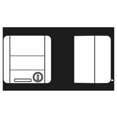 Jung SCHUKO-Steckdose 16 A 250 V 820 GN NAWSLEB