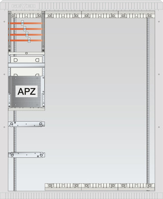 ABN Zähleranschlussschrank SAS APZ 4pol SZ132AL0400