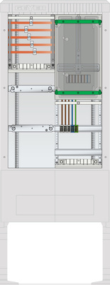 ABN Zähleranschlusssäule 1 ZP 5pol SZ155ZZ1501