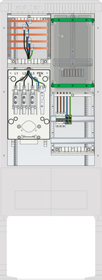 ABN Zähleranschlusssäule 1 ZP 5pol SZ175ZZ1505