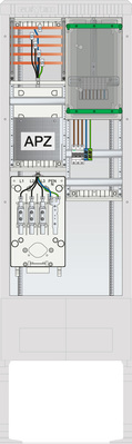ABN Zähleranschlusssäule 1 ZP APZ 5pol SZ205ZA1506